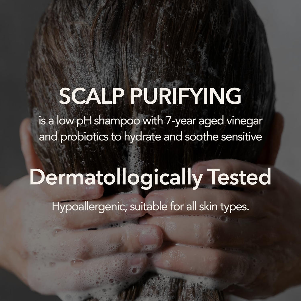 107 Clarifying Shampoo – Purifying Detox for Scalp & Hair with Fermented Vinegar & Ginseng