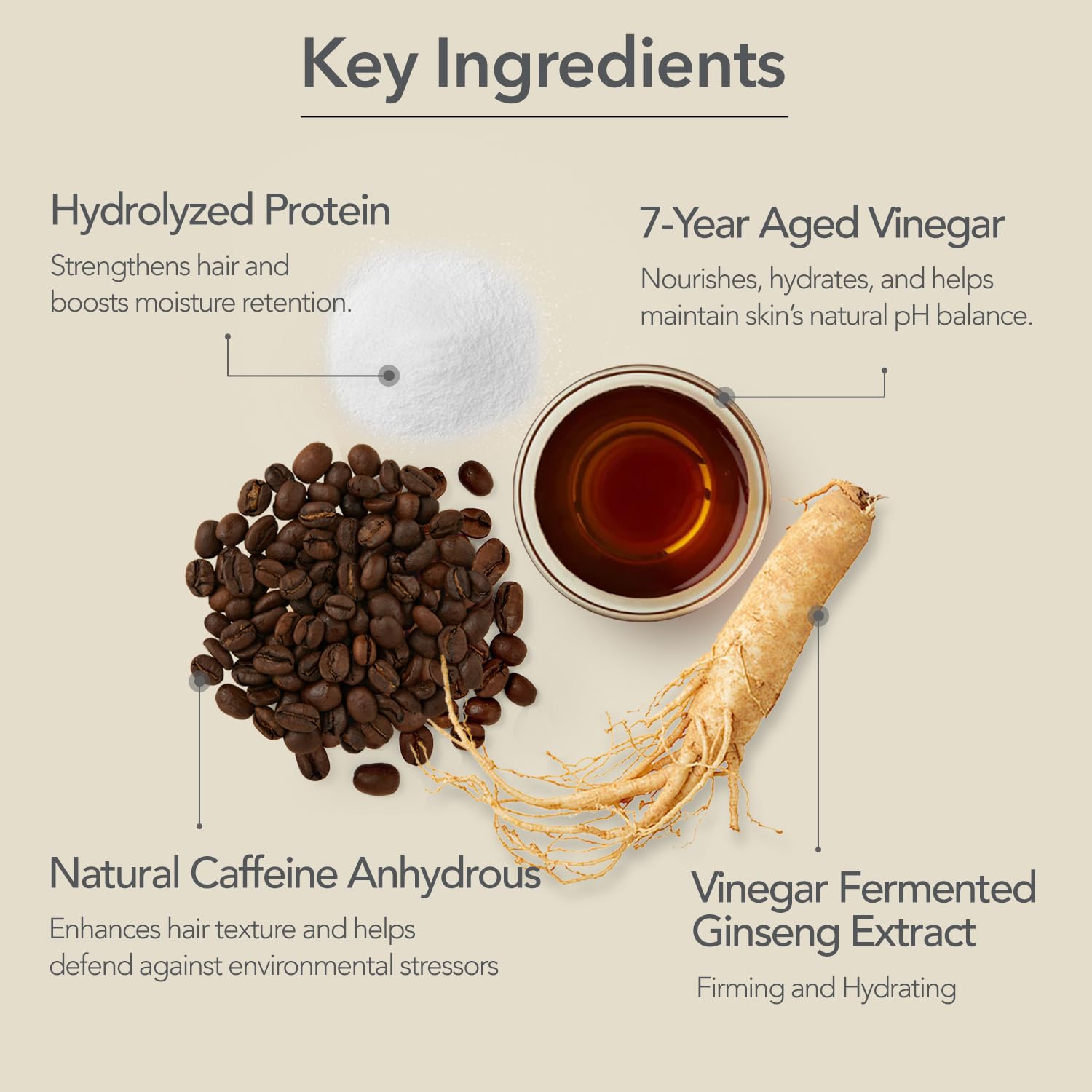 107 Hair & Scalp Hydrating Microbiome Treatment – Ginseng, Caffeine & Biotin (6.08 fl oz)