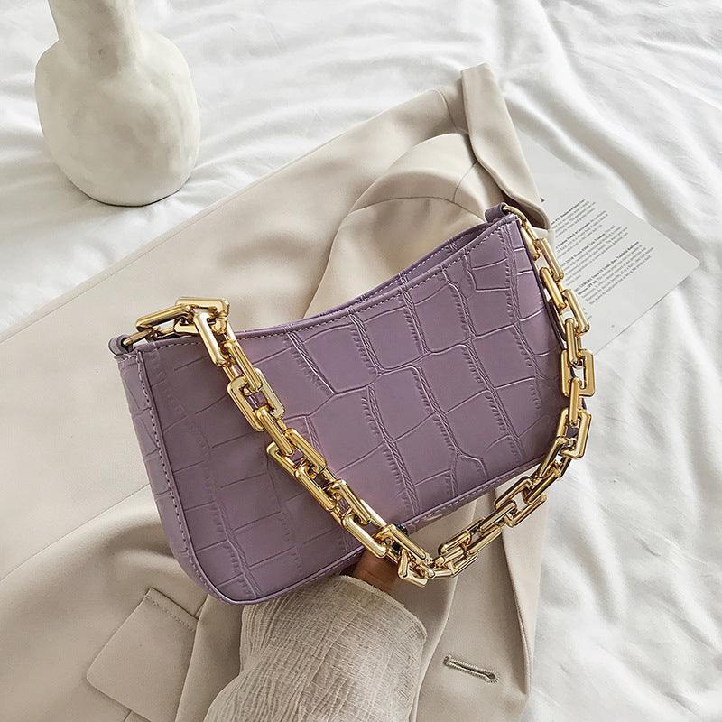 Fashion Korean Style Simple One-Shoulder Armpit Bag