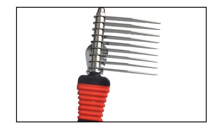 Pet dog hair removal comb