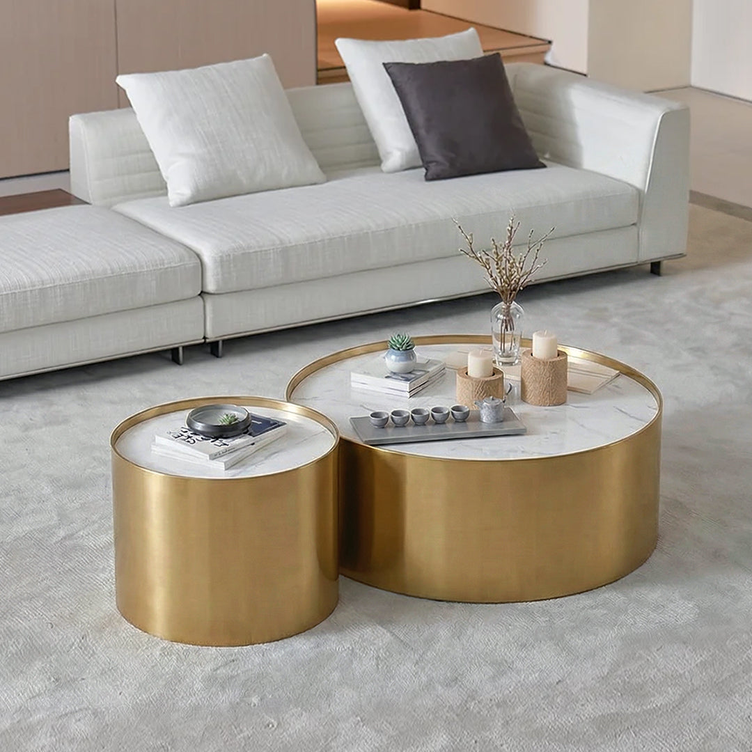 Luxury Coffee Table Set, Sintered Stone
