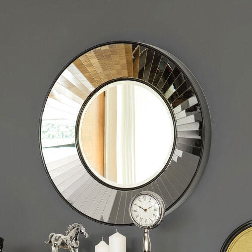 Clavier Round Wall Mirror