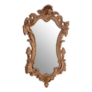 Neo-Classical Gold Finish Wall Mirror | Hasse