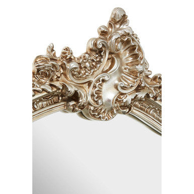 Adelere Champagne Floral Wall Mirror