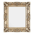 Adelere Champagne Square Ornate Wall Mirror