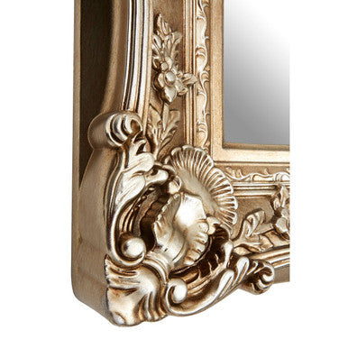 Adelere Champagne Square Ornate Wall Mirror