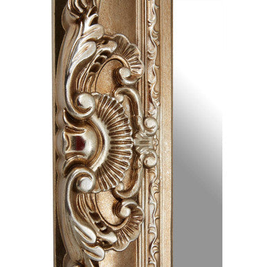 Adelere Champagne Square Ornate Wall Mirror