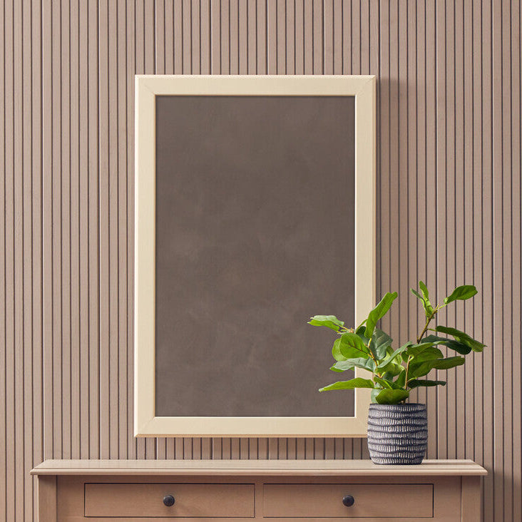 Heritage Antique White Wall Mirror