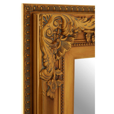 Marseille Wall Mirror with Gold Ornate Frame