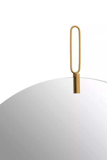 Wall Mirror with Hanging Loop | Matera