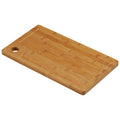 Aleki Natural Bamboo Rectangular Chopping and Serving Board with Handle