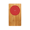 Aleki Natural Bamboo Chopping and Serving Board with Silicone Colander