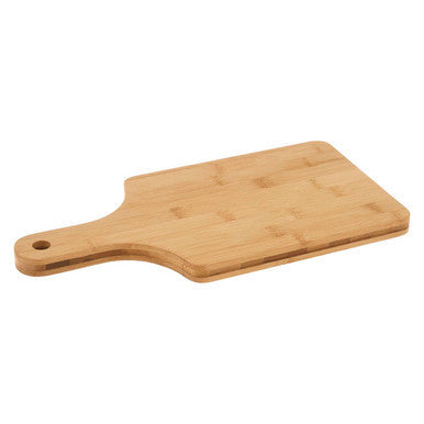 Aleki Natural Bamboo Small Paddle Chopping and Serving Board