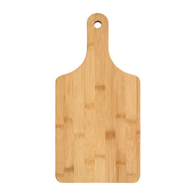 Aleki Natural Bamboo Small Paddle Chopping and Serving Board