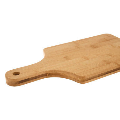 Aleki Natural Bamboo Small Paddle Chopping and Serving Board