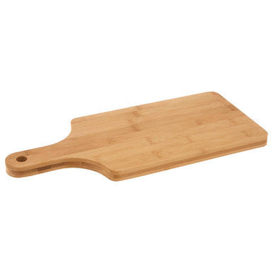Aleki Natural Bamboo Medium Paddle Chopping and Serving Board