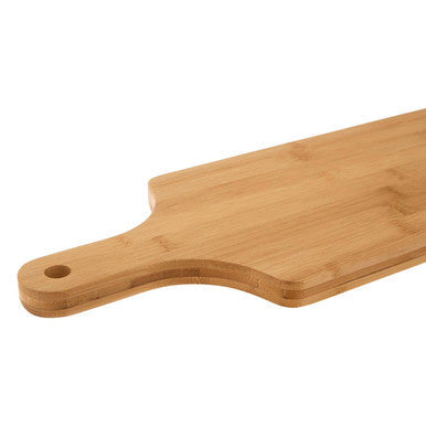 Aleki Natural Bamboo Large Paddle Chopping and Serving Board