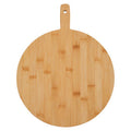 Aleki Natural Bamboo Round Paddle Chopping and Serving Board