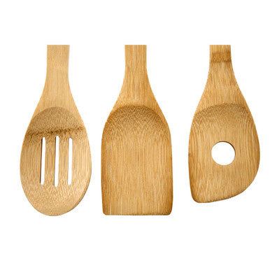 Aleki 6 Piece Bamboo Kitchen Utensil Set