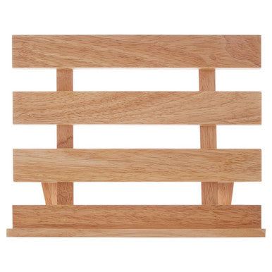 Nash Rubberwood Cook Book Stand