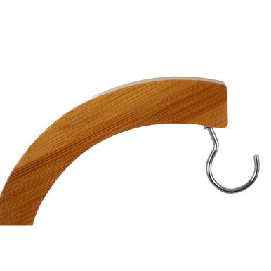 Aleki Natural Bamboo Banana Hanger with Metal Hook