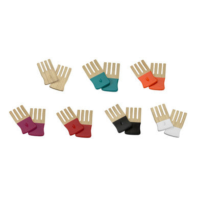Kyoto Turquoise Salad Hand Servers