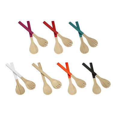 Orange Salad Servers | Kyoto