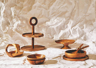 Kora Acacia Large Salad Servers