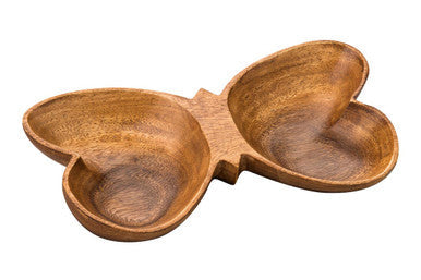 Acacia Butterfly Shaped Serving Dish | Kora