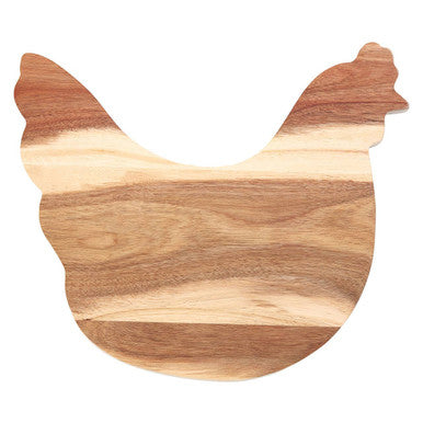 Socorro Cream Edge Hen Chopping And Serving Board