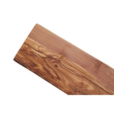 Kora Rectangular Padle Serving Board in Olive Wood