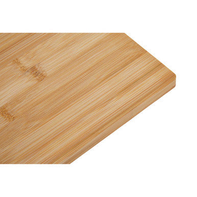 Aleki Natural Bamboo Small Chopping Board with Aluminium Handle