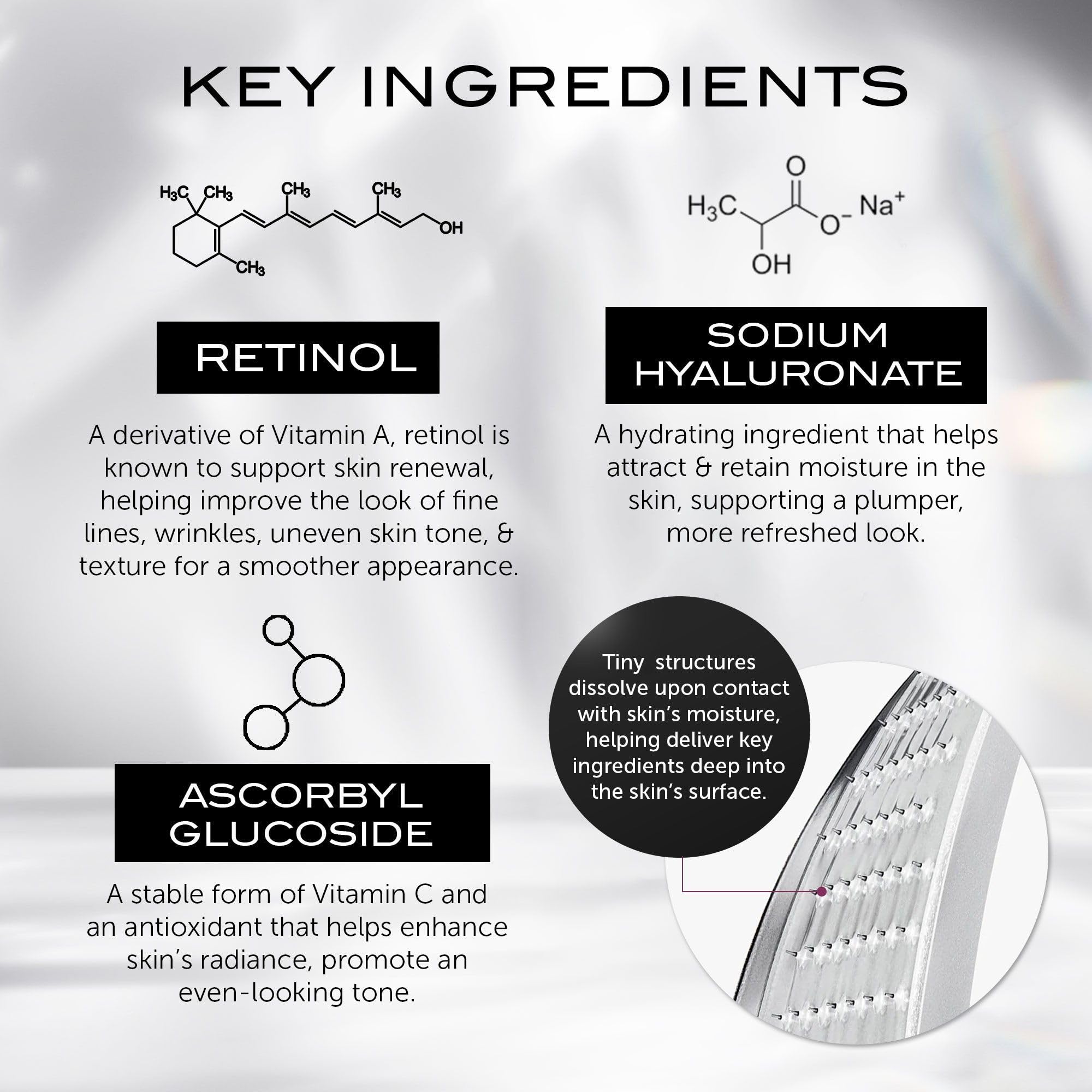 111SKIN Wrinkle Erasing Retinol Patches — Non-Invasive Forehead, Under-Eye & Smile Line, 3 x 1.23 oz