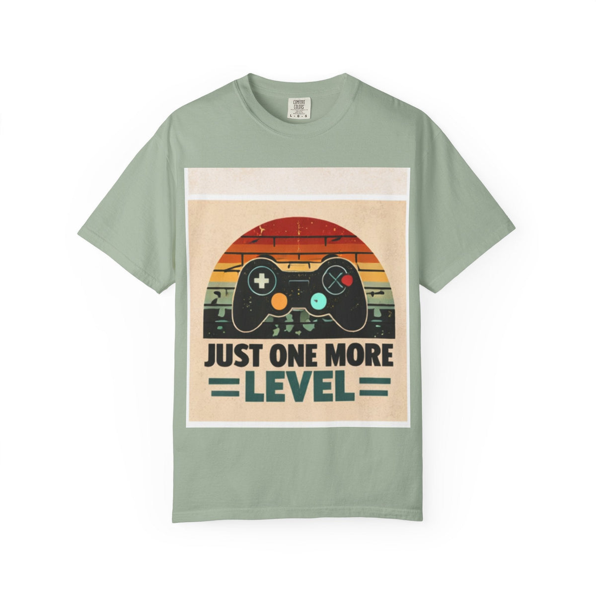 Retro Video Game Controller Just One More Level T-Shirt | Gamer Tee