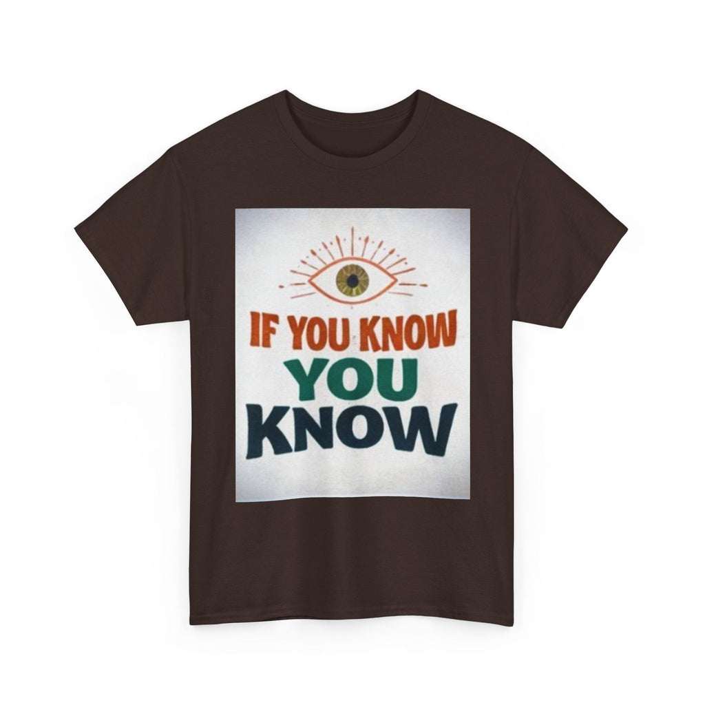 If You Know You Know Retro Eye Tee | Vintage Graphic T-Shirt