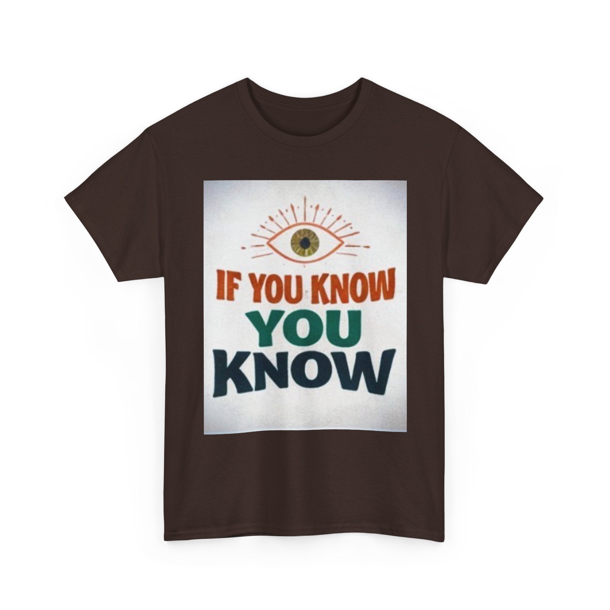 If You Know You Know Retro Eye Tee | Vintage Graphic T-Shirt