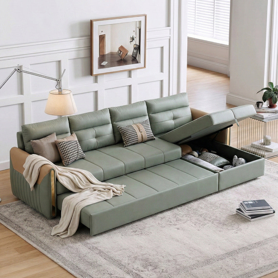 Malhotra L Shape Sofa Bed, Small Corner Sofa Bed