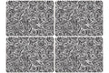 Set of 4 Cork Placemats | Paisley