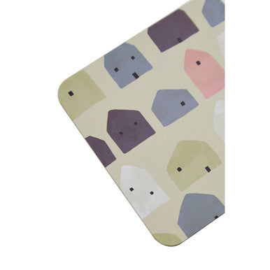 Calcot 4 Piece Square Wild Cottage Coasters