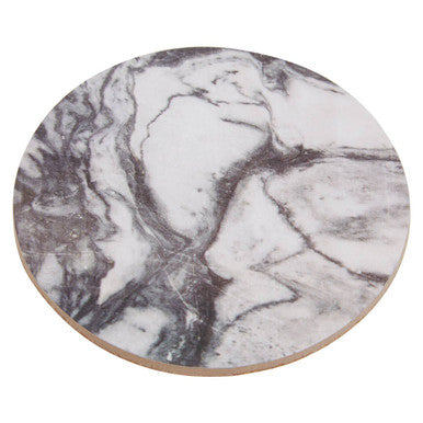 Mimo 6 Piece Marble Effect Assorted Cork Coasters