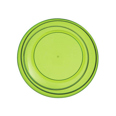 Summer Green Plastic Small Plate