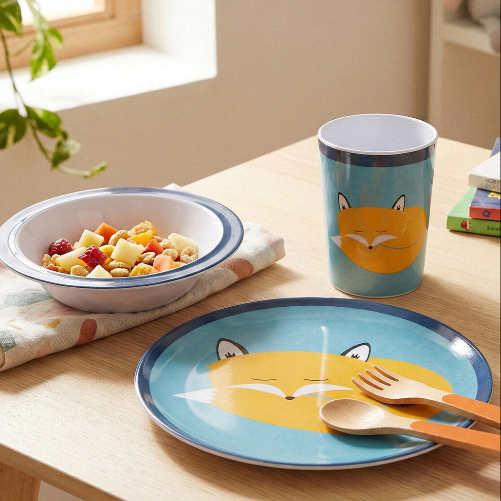 Mimo Kids Felix Fox Dinner Set