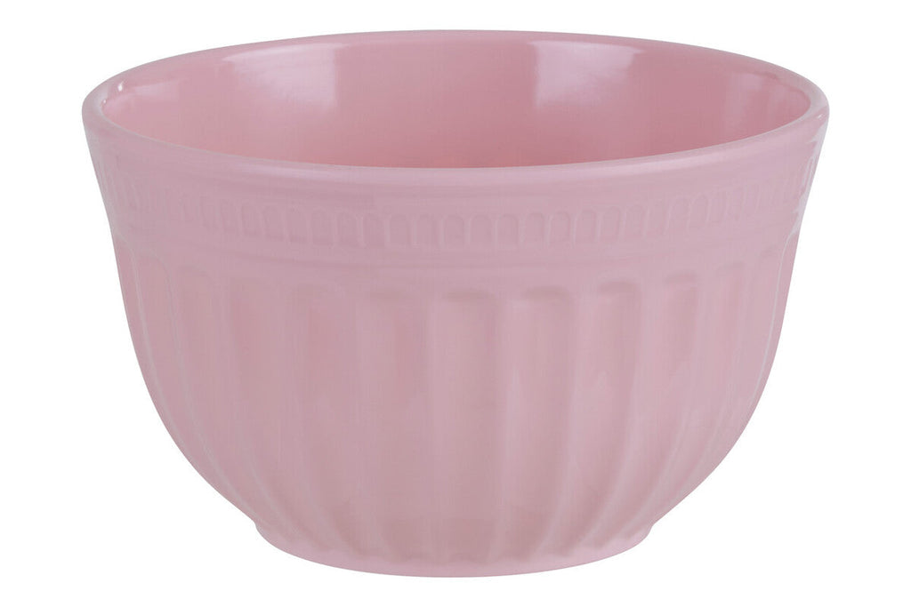 Alden Pink Melamine Medium Fluted Mixing Bowl
