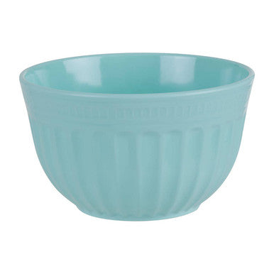 Alden Green Melamine Medium Fluted Mixing Bowl