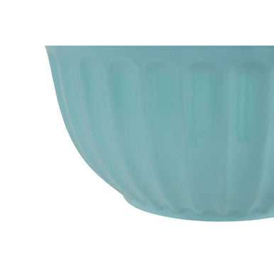 Alden Green Melamine Extra Large Fluted Mixing Bowl