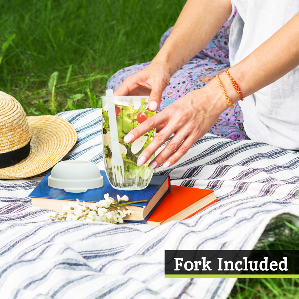 Salad Cup With Fork | Grub Tub