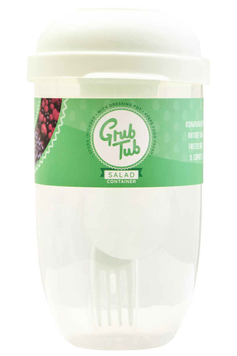 Salad Cup With Fork | Grub Tub