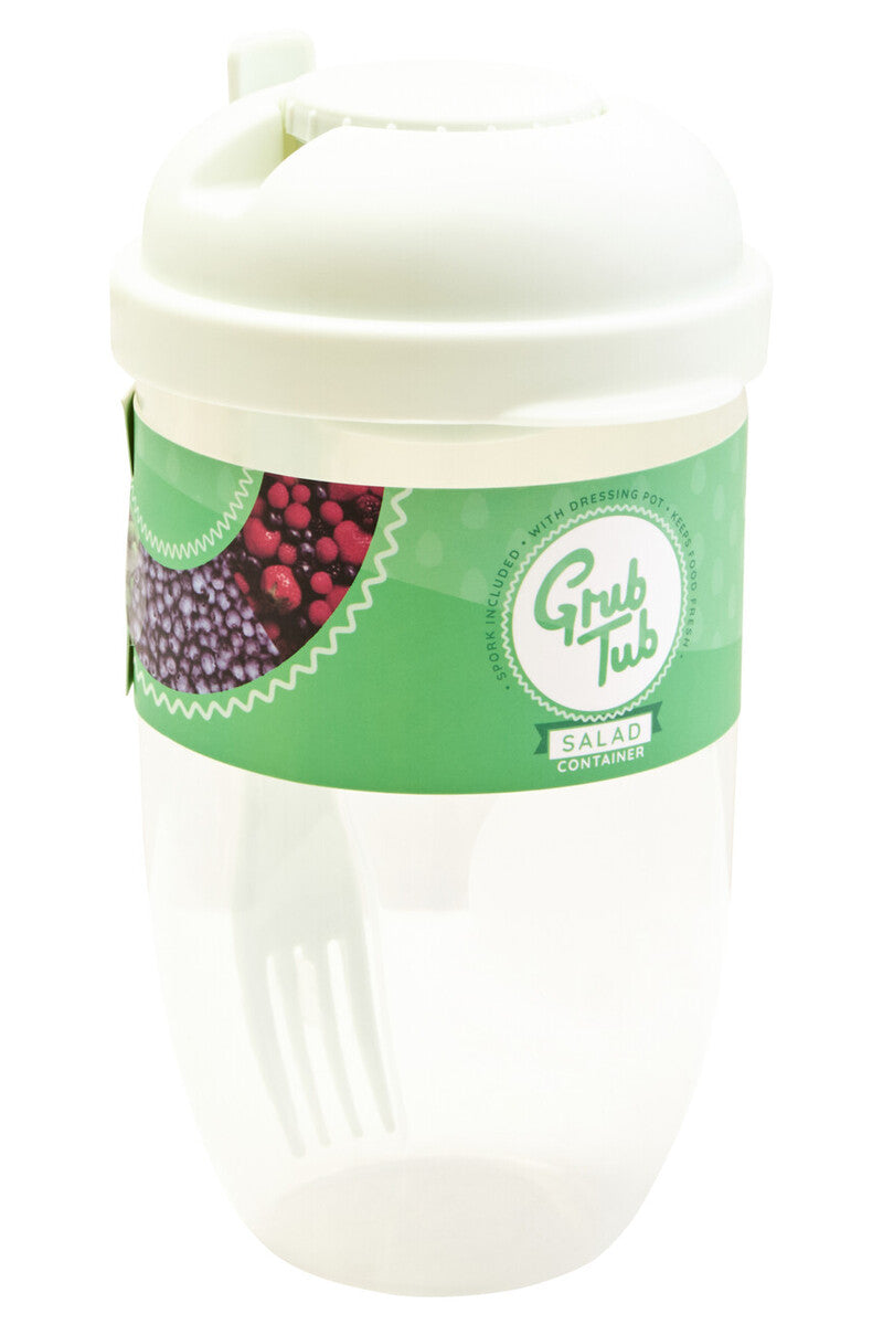 Salad Cup With Fork | Grub Tub