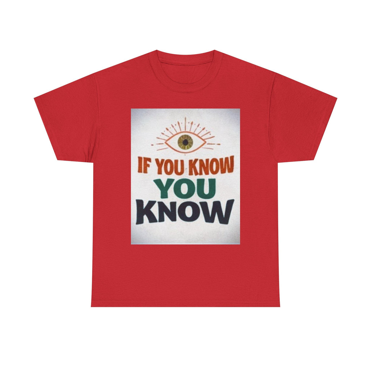 If You Know You Know Retro Eye Tee | Vintage Graphic T-Shirt
