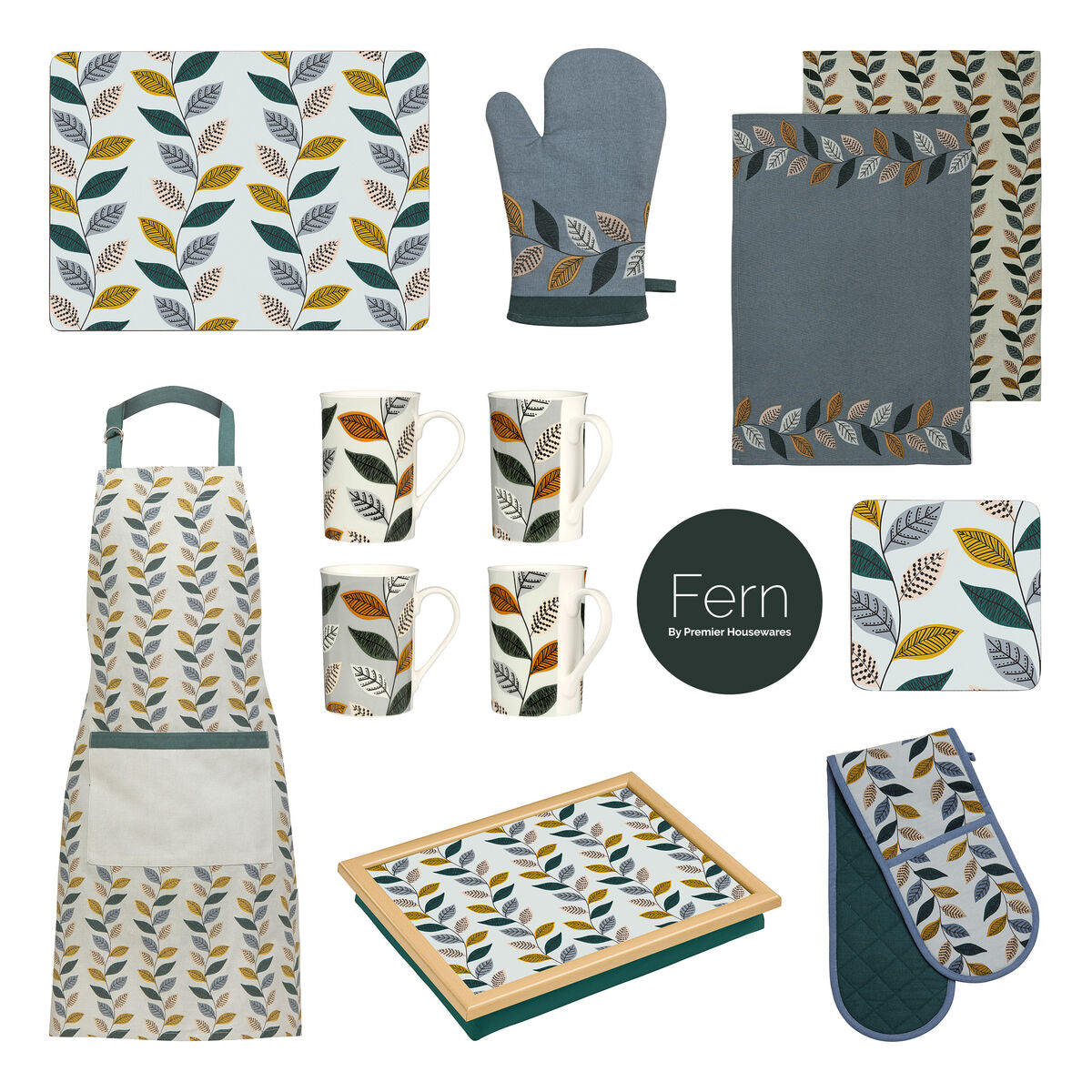 Fern Lap Tray